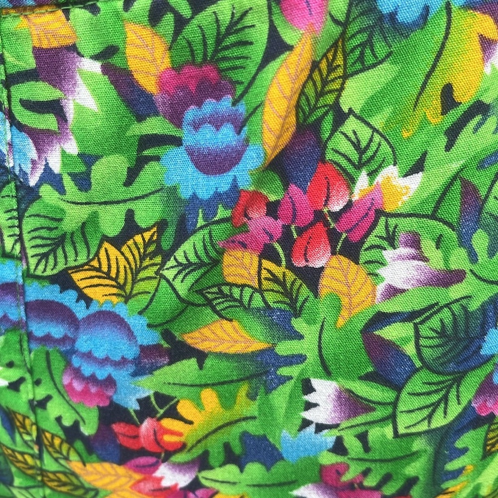 Liz Sport cotton colorful high waist pants size L, adding free matching sweater - Picture 9 of 10